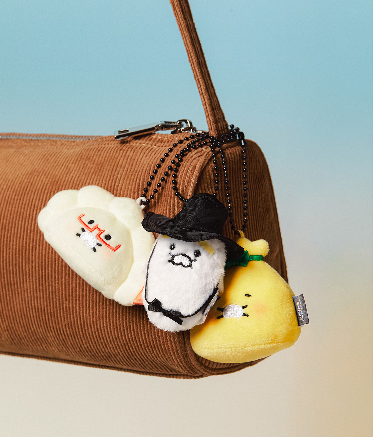Keychain Plush 3P Set Chunsik