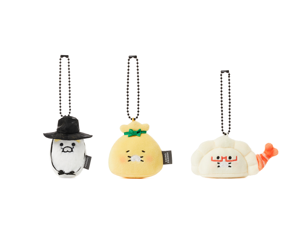 Keychain Plush 3P Set Chunsik
