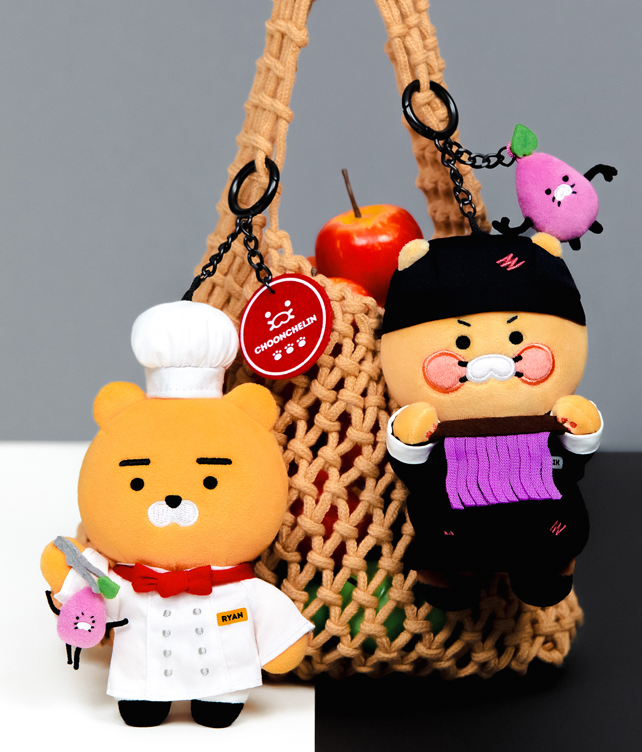 XFriends PeluchePorte-cles Couverts Ryan Plush