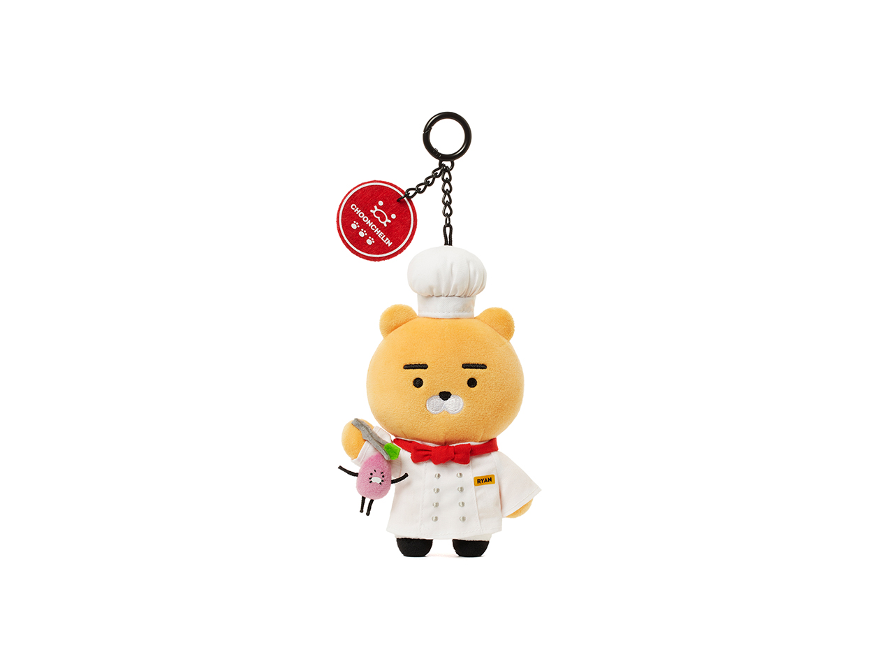 XFriends PeluchePorte-cles Couverts Ryan Plush