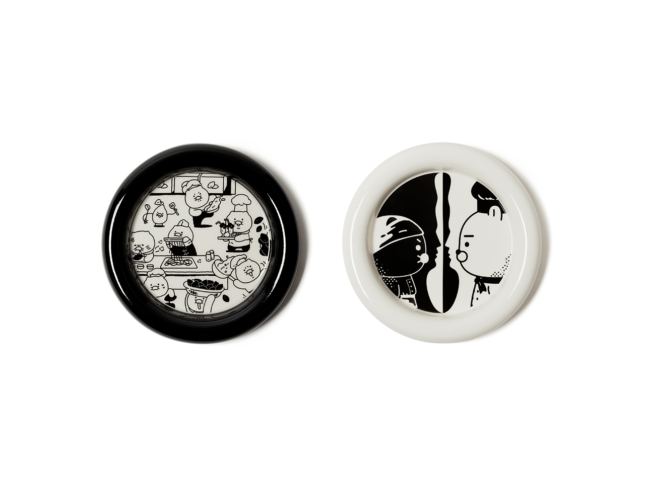 [] XFriends 2P Set Ryan&Chunsik Tableware
