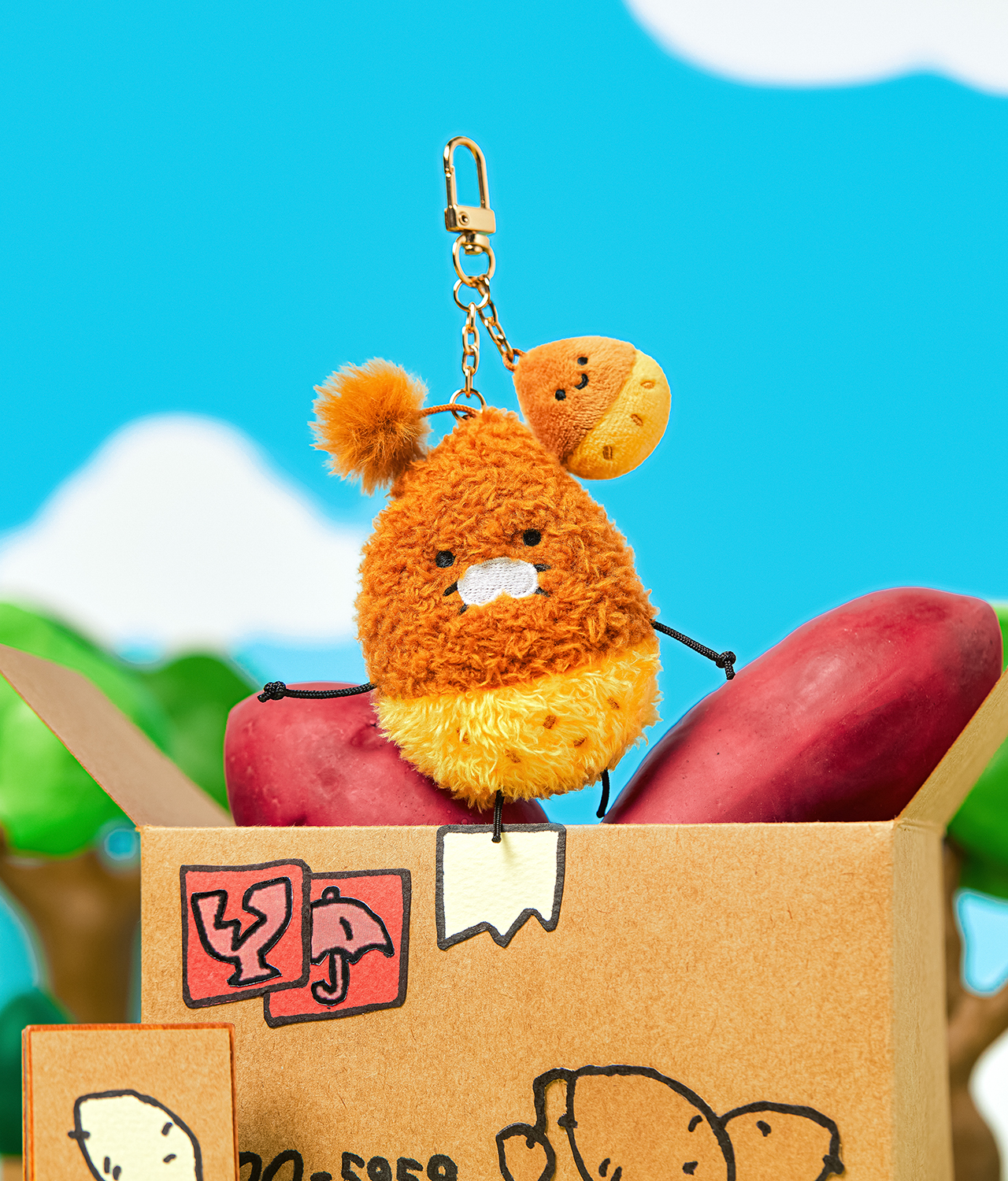 Mini Keychain Plush