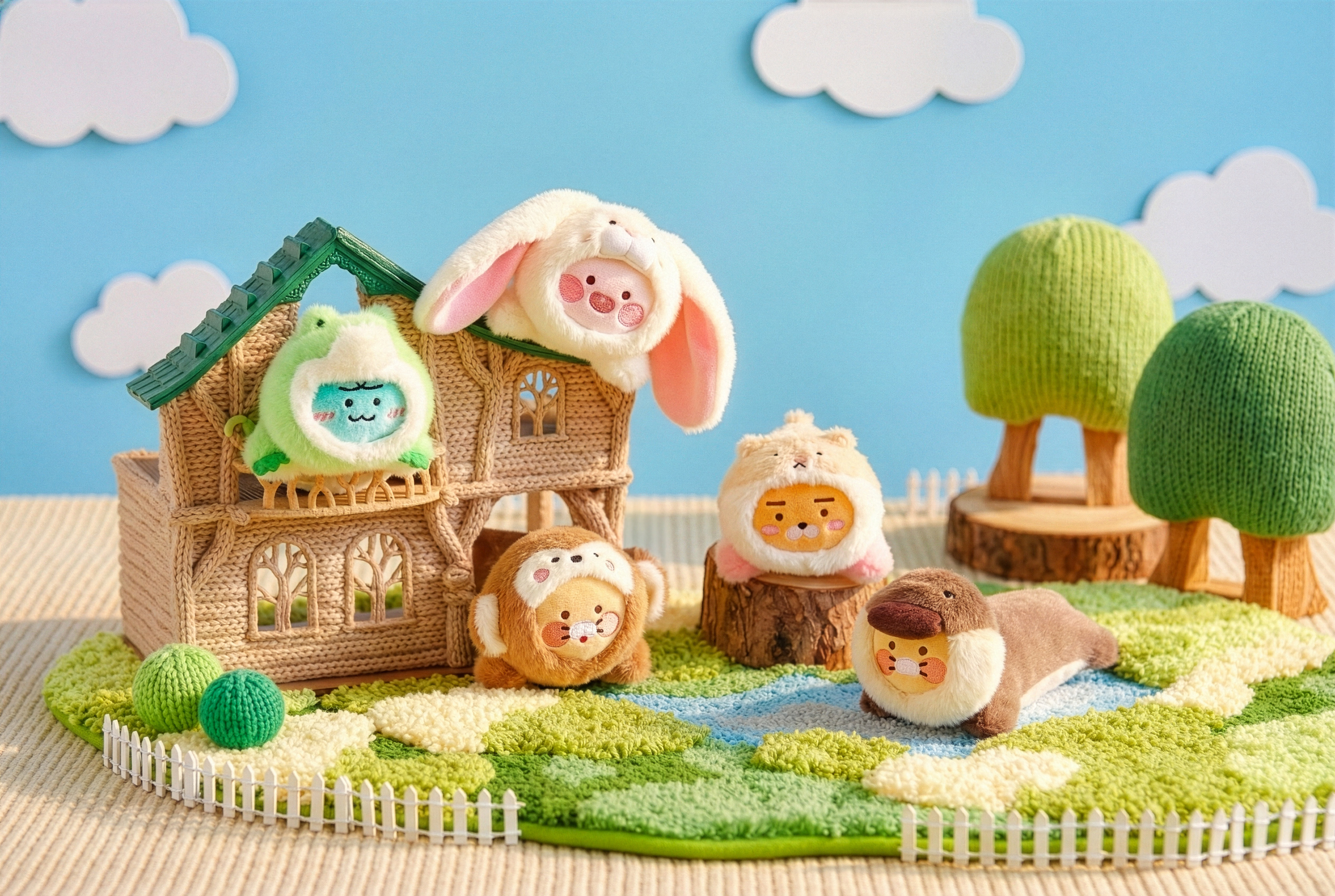 Friendzoo MiniPeluche Baby Chunsik Mini Plush