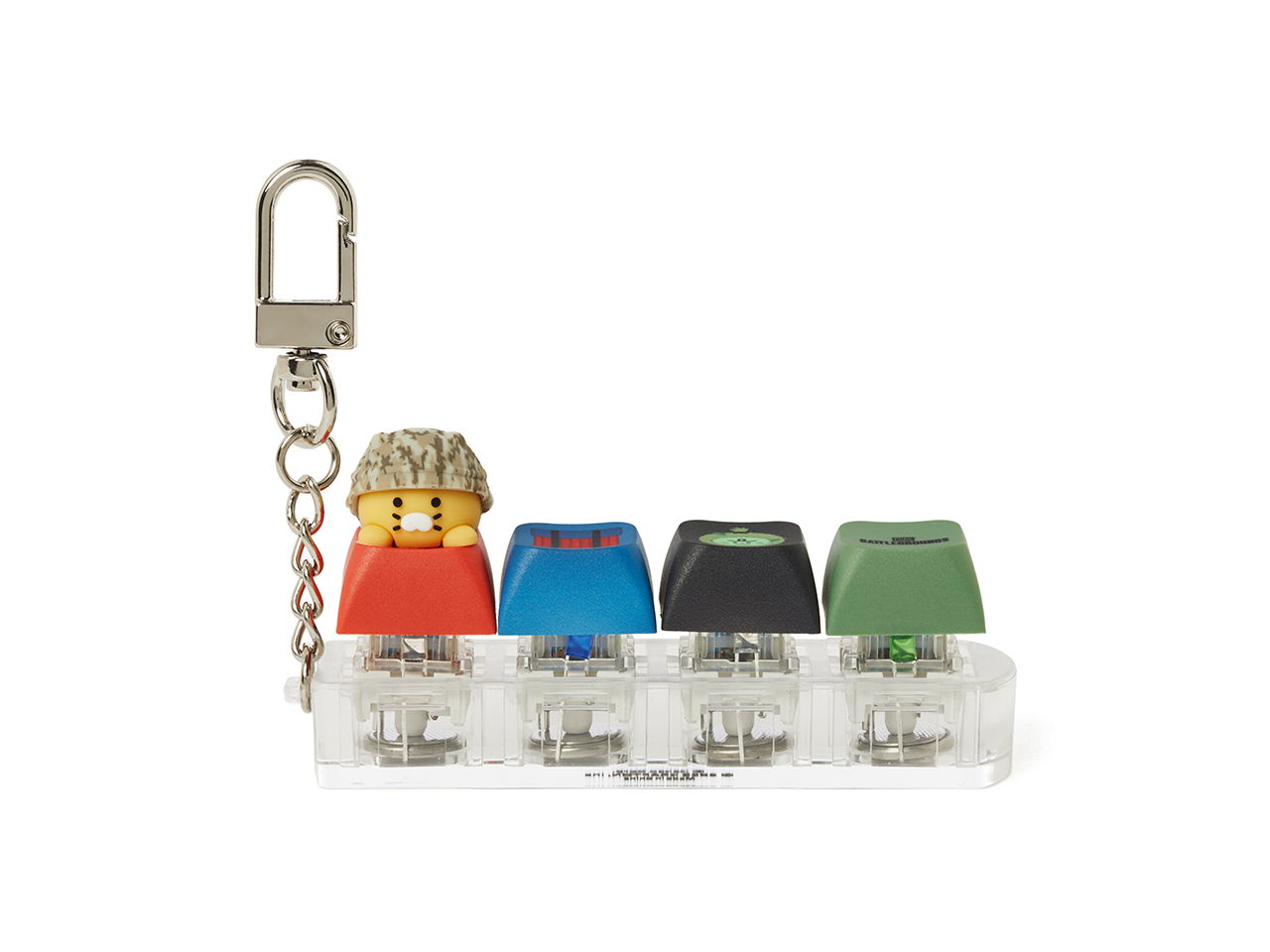 XFriends LED CasquettePorte-cles Red Friends Keychain