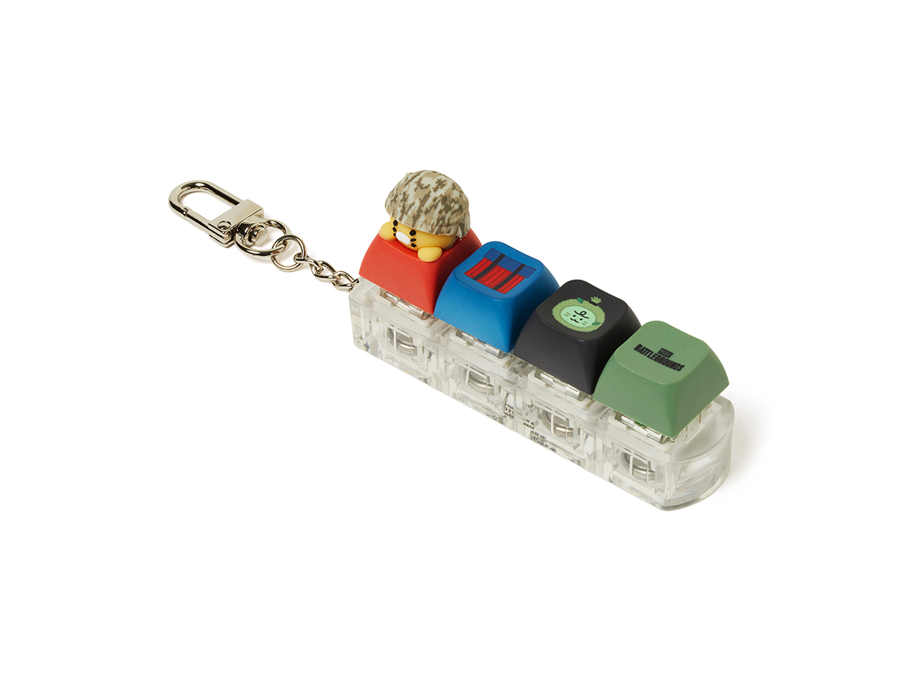 XFriends LED CasquettePorte-cles Red Friends Keychain