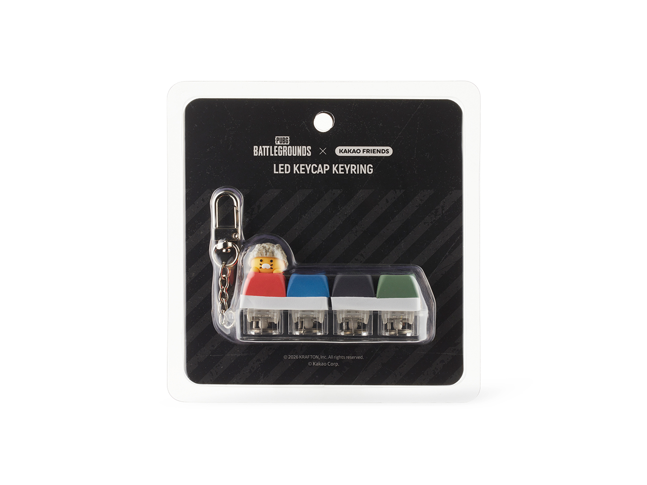 XFriends LED CasquettePorte-cles Red Friends Keychain