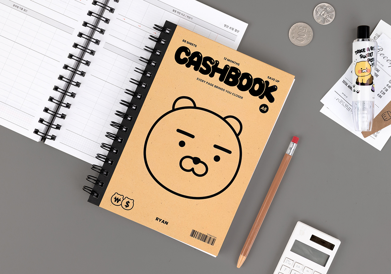 Kakao Friends Ryan Budget Book