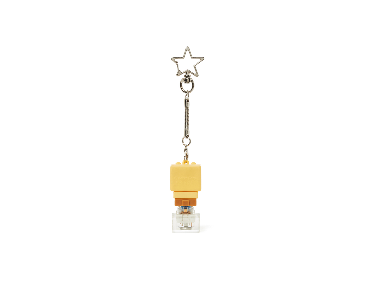 LED Cap Figurine Keychain Chunsik