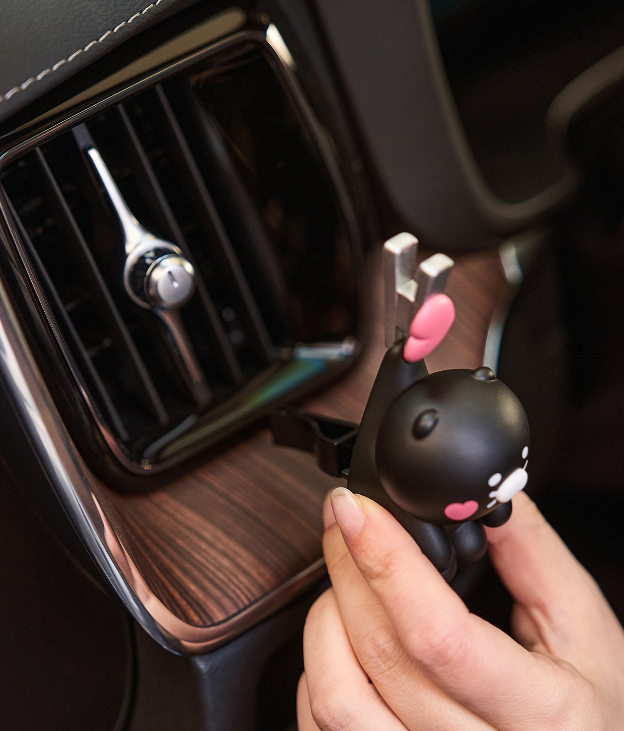 Black Car Air Freshener Black Chunsik