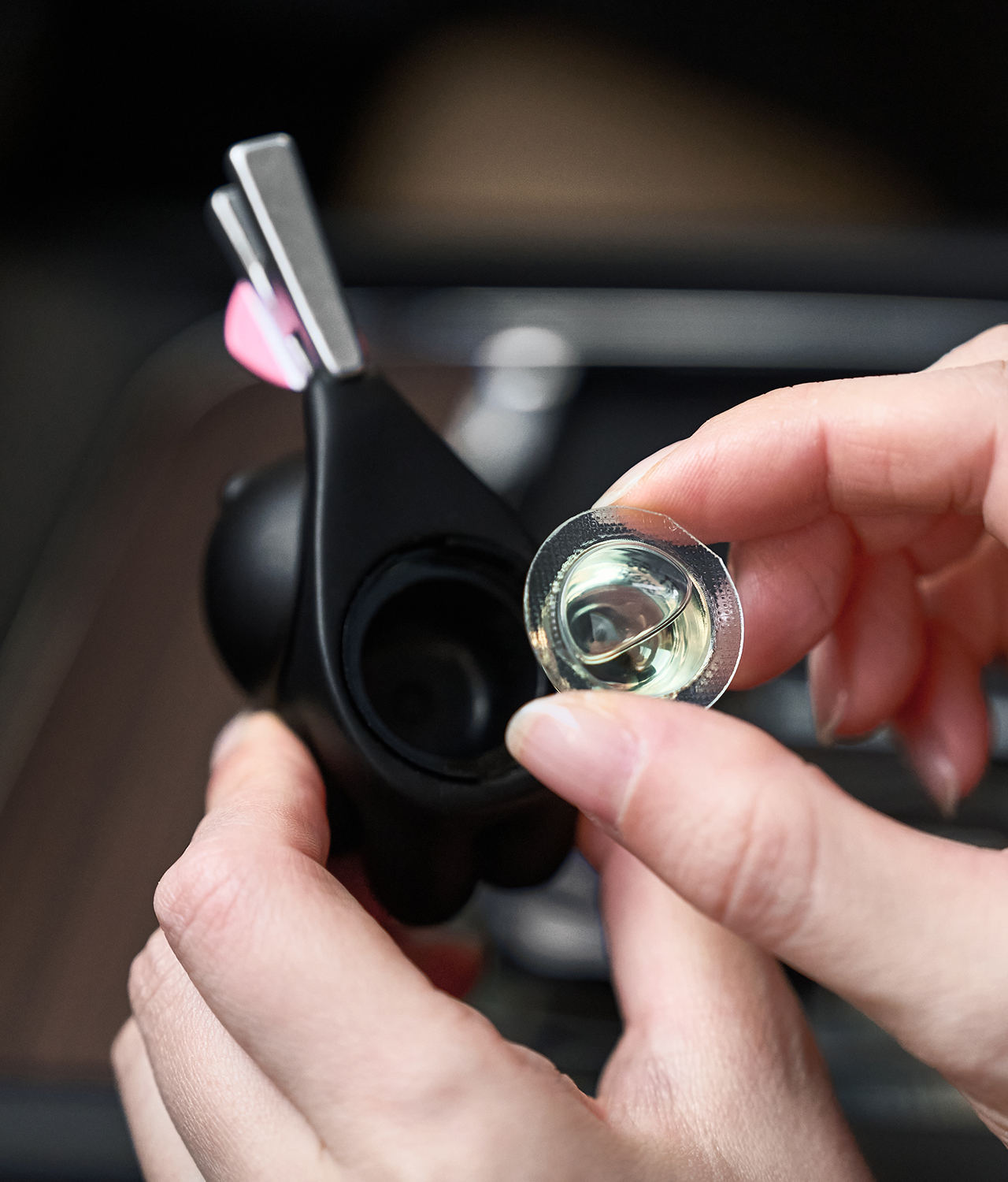 Black Car Air Freshener Black Chunsik