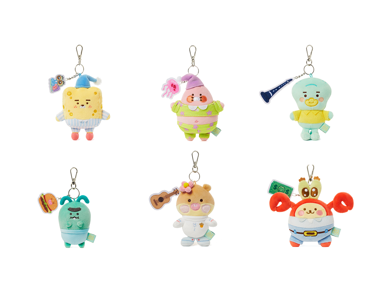 SpongeBobXFriends Baby Patrick Keychain Plush Baby Chunsik