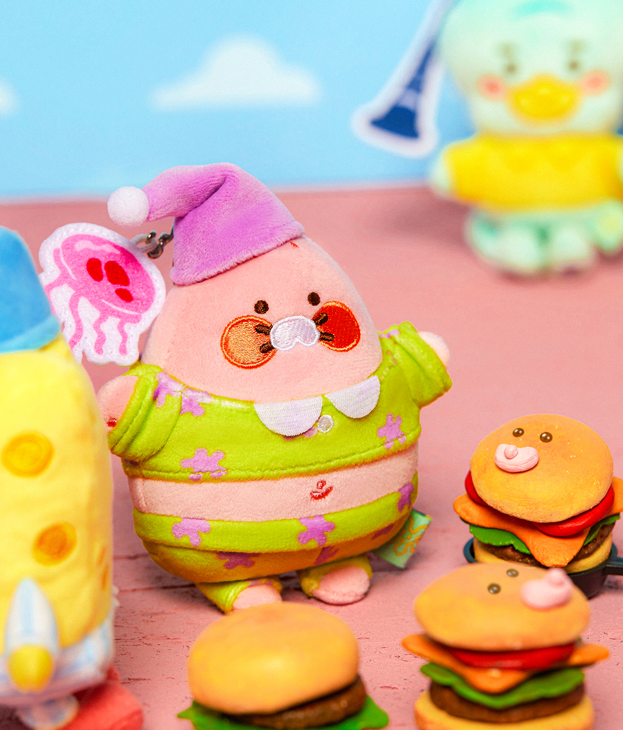 SpongeBobXFriends Baby Patrick Keychain Plush Baby Chunsik