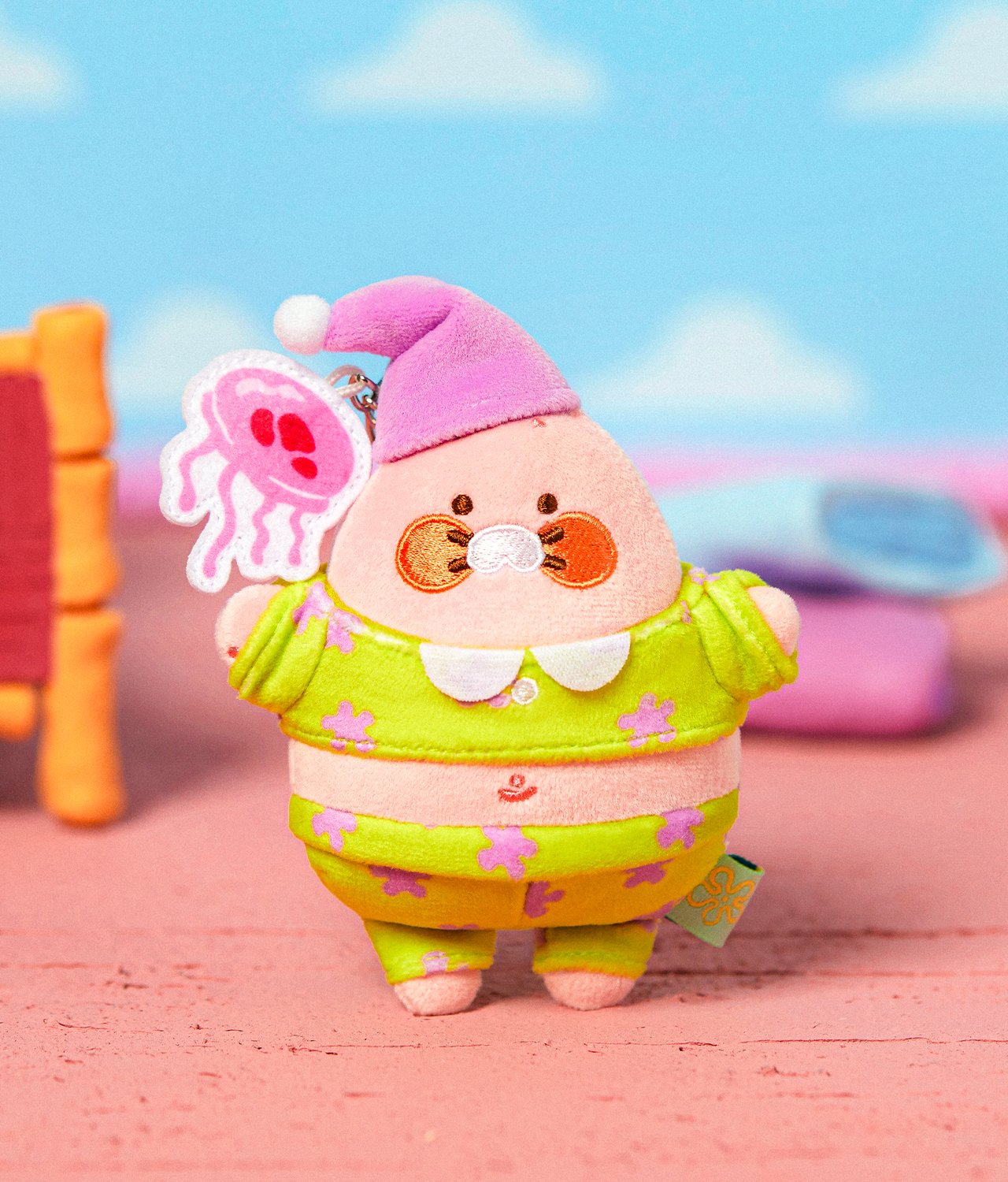 [Complete Set] SpongeBobXFriends Baby Keychain Plush 6