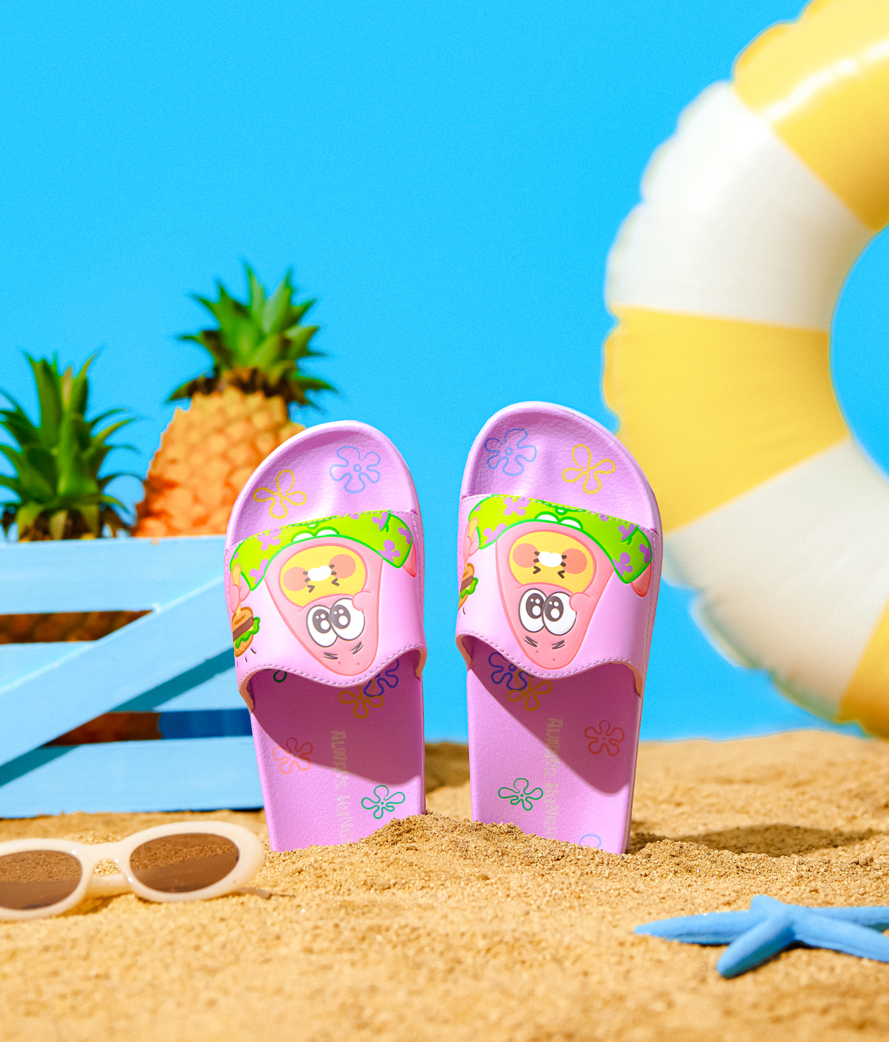 SpongeBobXFriends Baby Patrick Women Desk Slippers Baby Chunsik