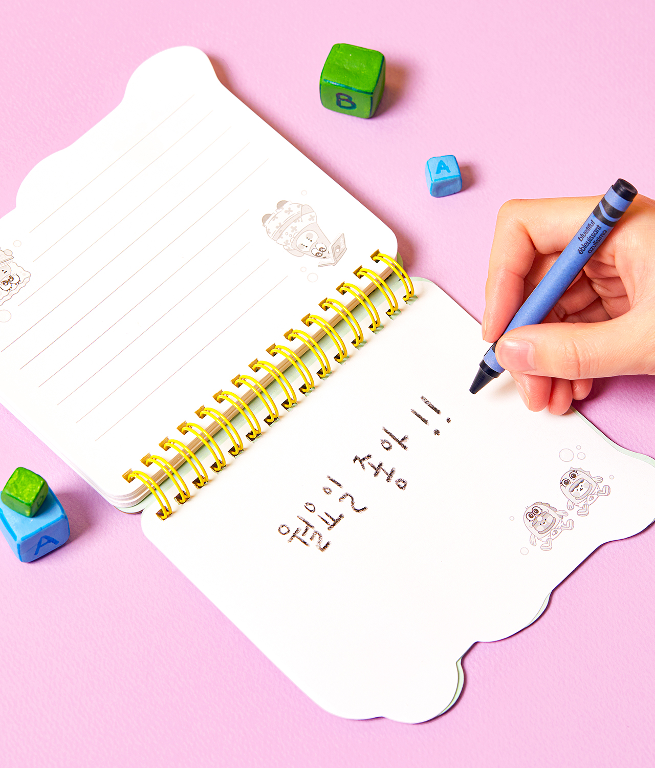 SpongeBobXFriends Little Ryan&Baby Chunsik Stationery