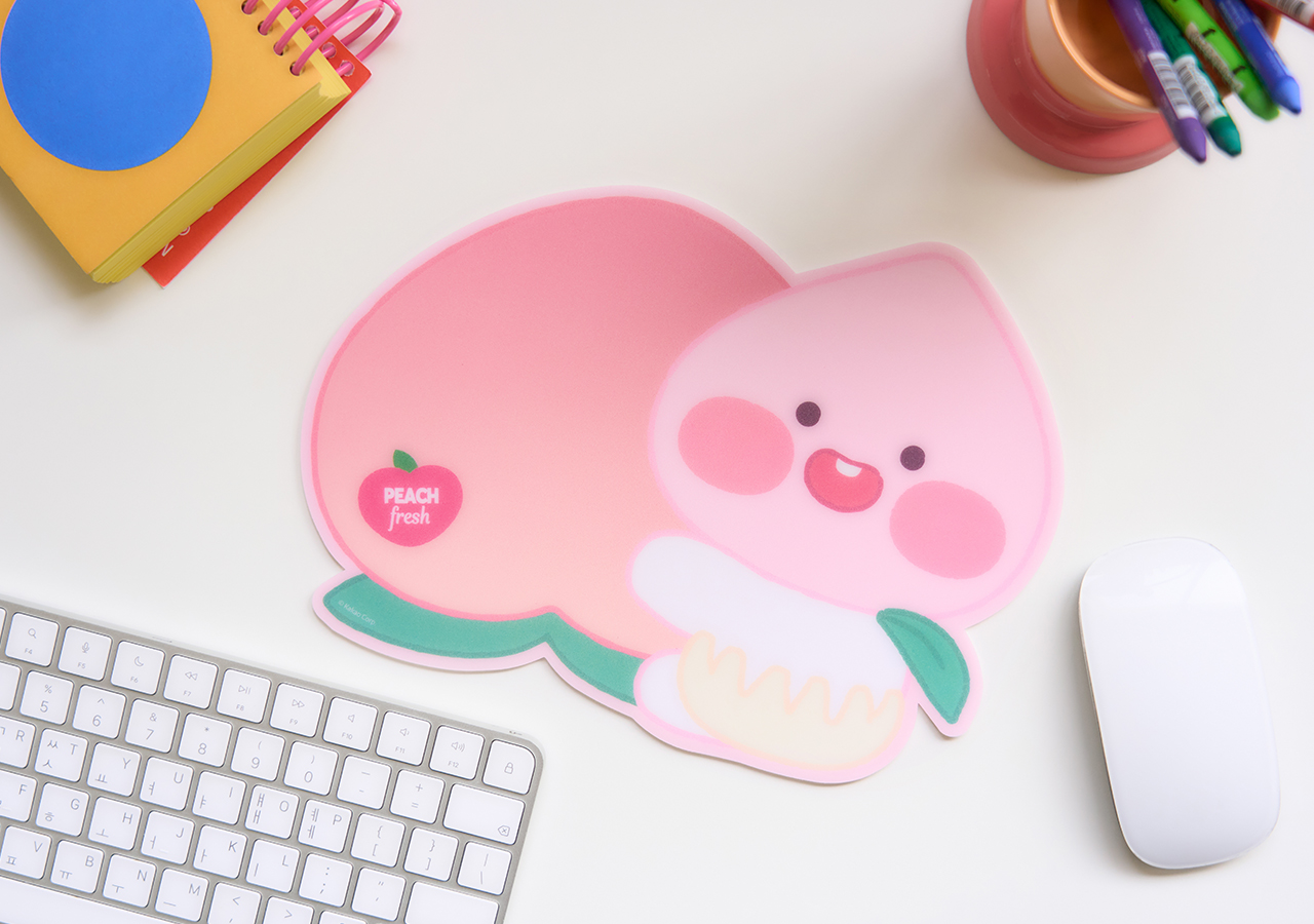 Peach Peach Mouse Pad Little Apeach