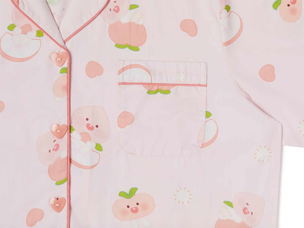 Peach Peach Lovely Women Pajamas Little Apeach