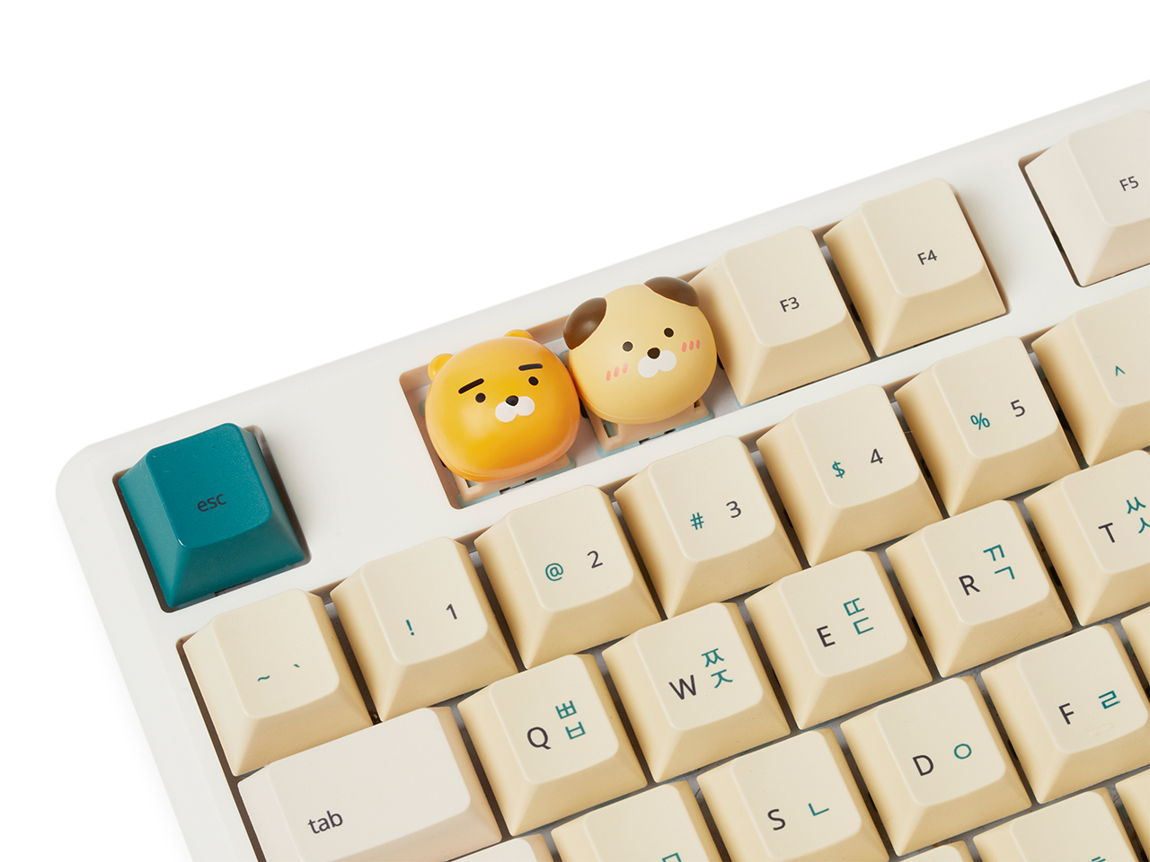 Porte-cles Keycap Ryan - Kakao Friends
