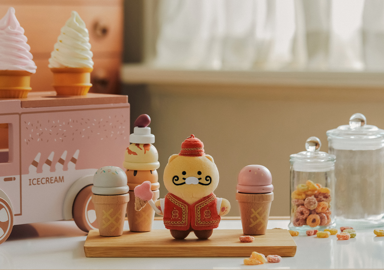 Peluche Porte-cles Chunsik - Kakao Friends