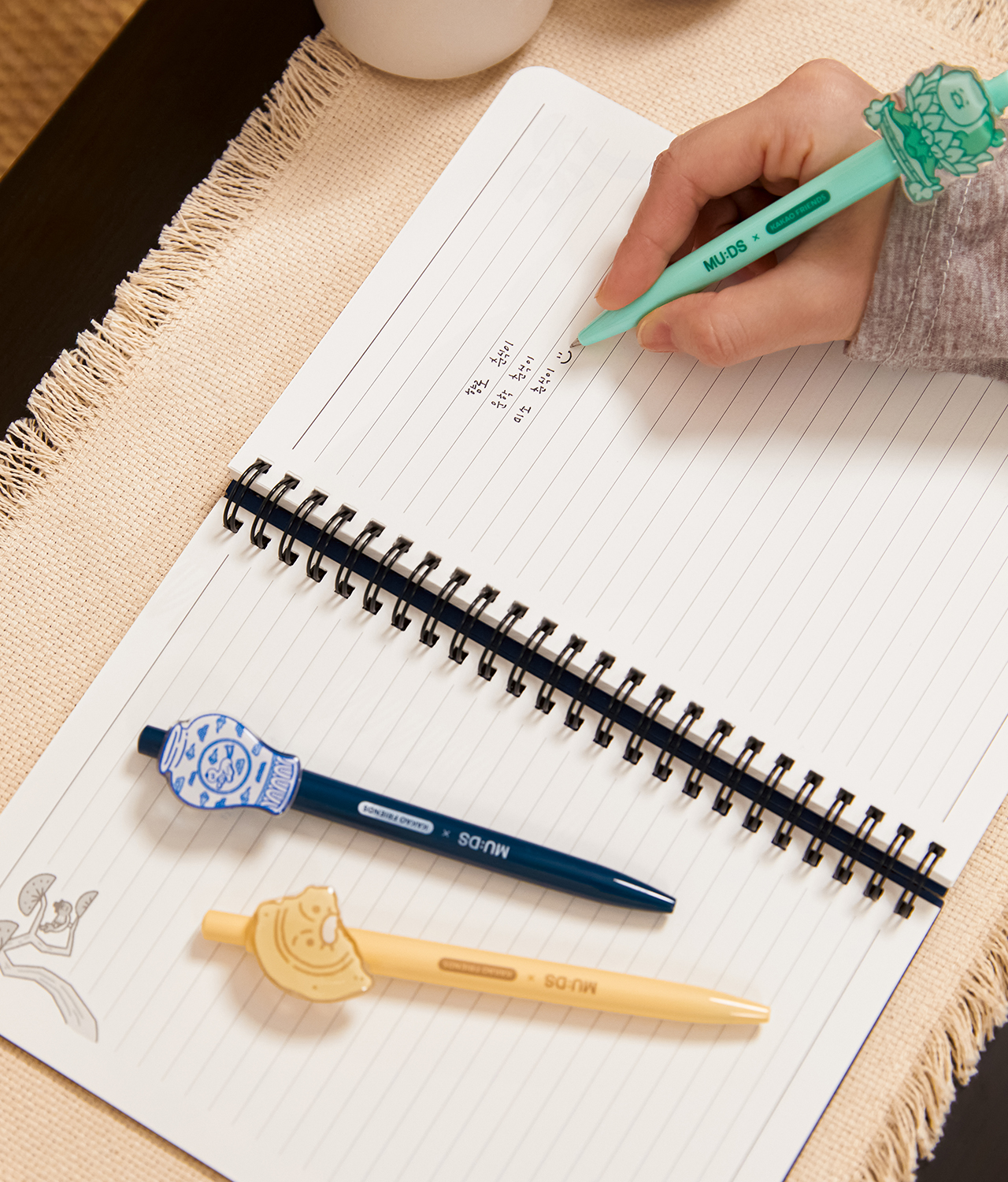 Kakao Friends Chunsik Gel Pen Set