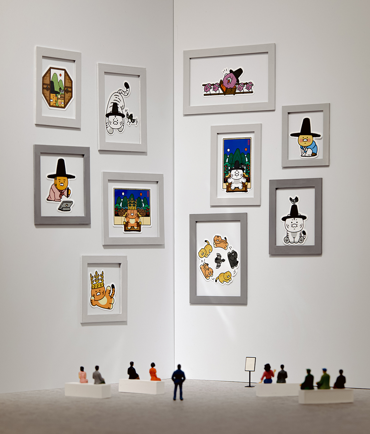 Set Stickers Deco Chunsik - Kakao Friends