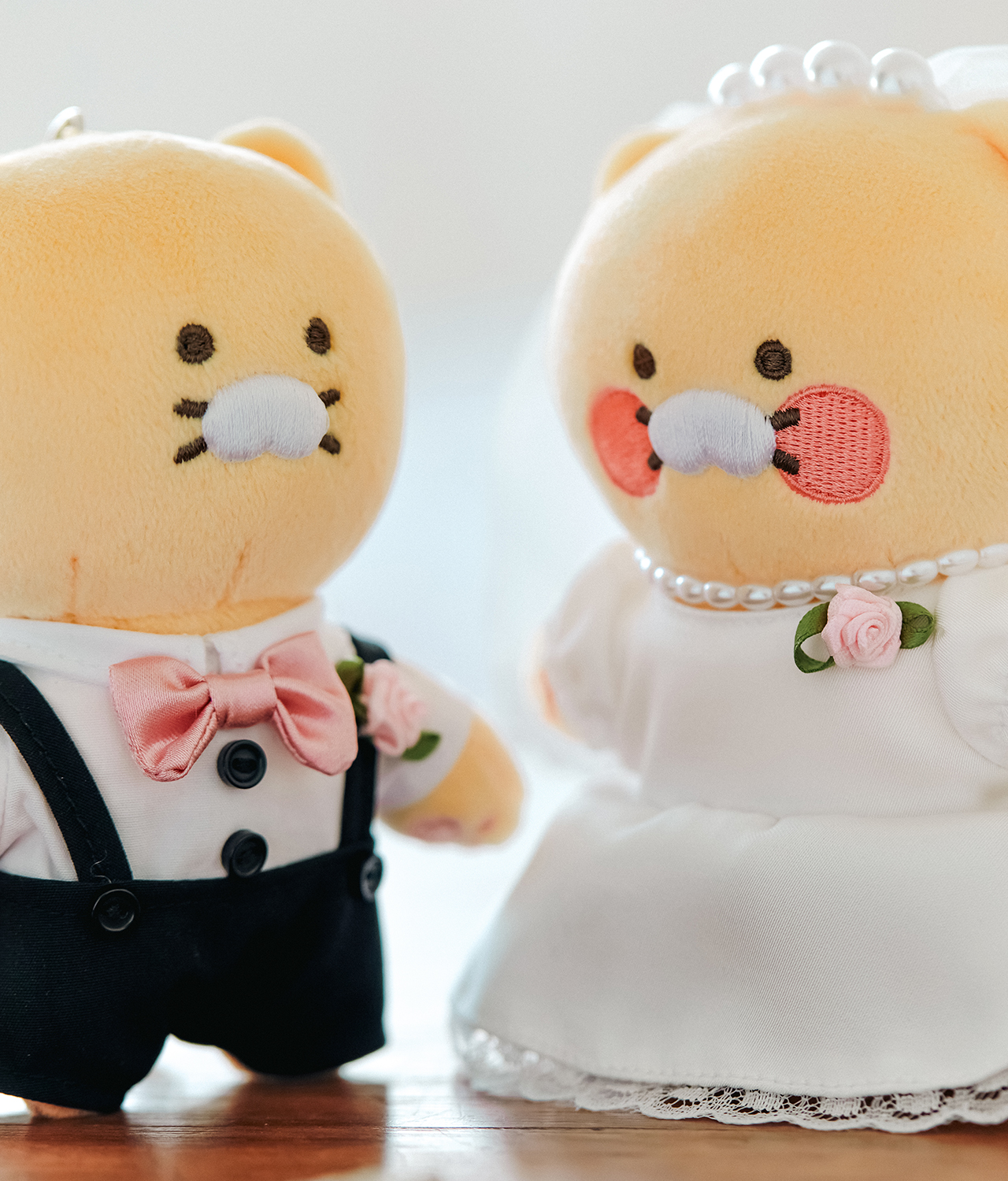 Set Peluche Porte-cles Chunsik - Kakao Friends
