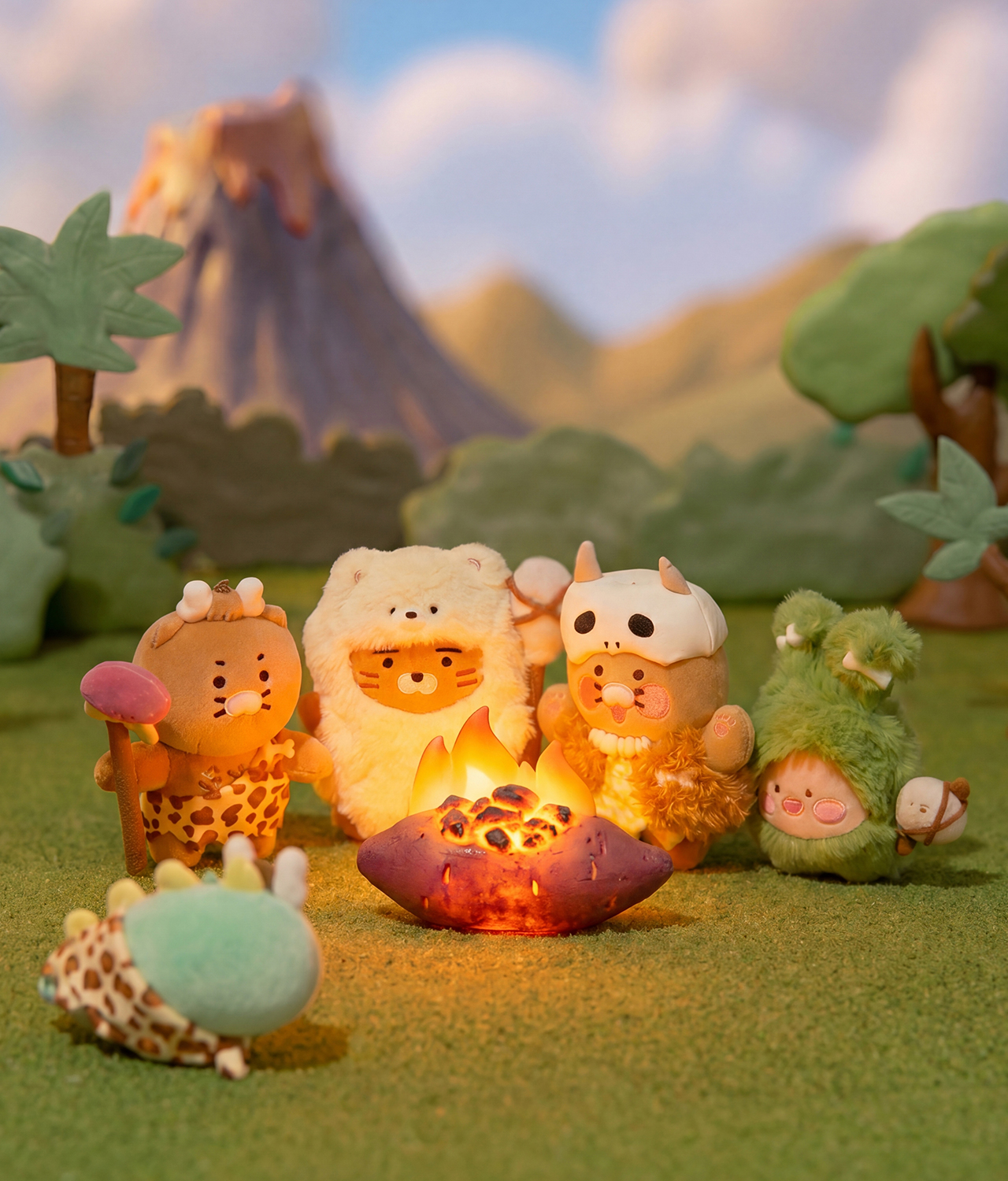 Peluche Porte-cles Apeach - Kakao Friends