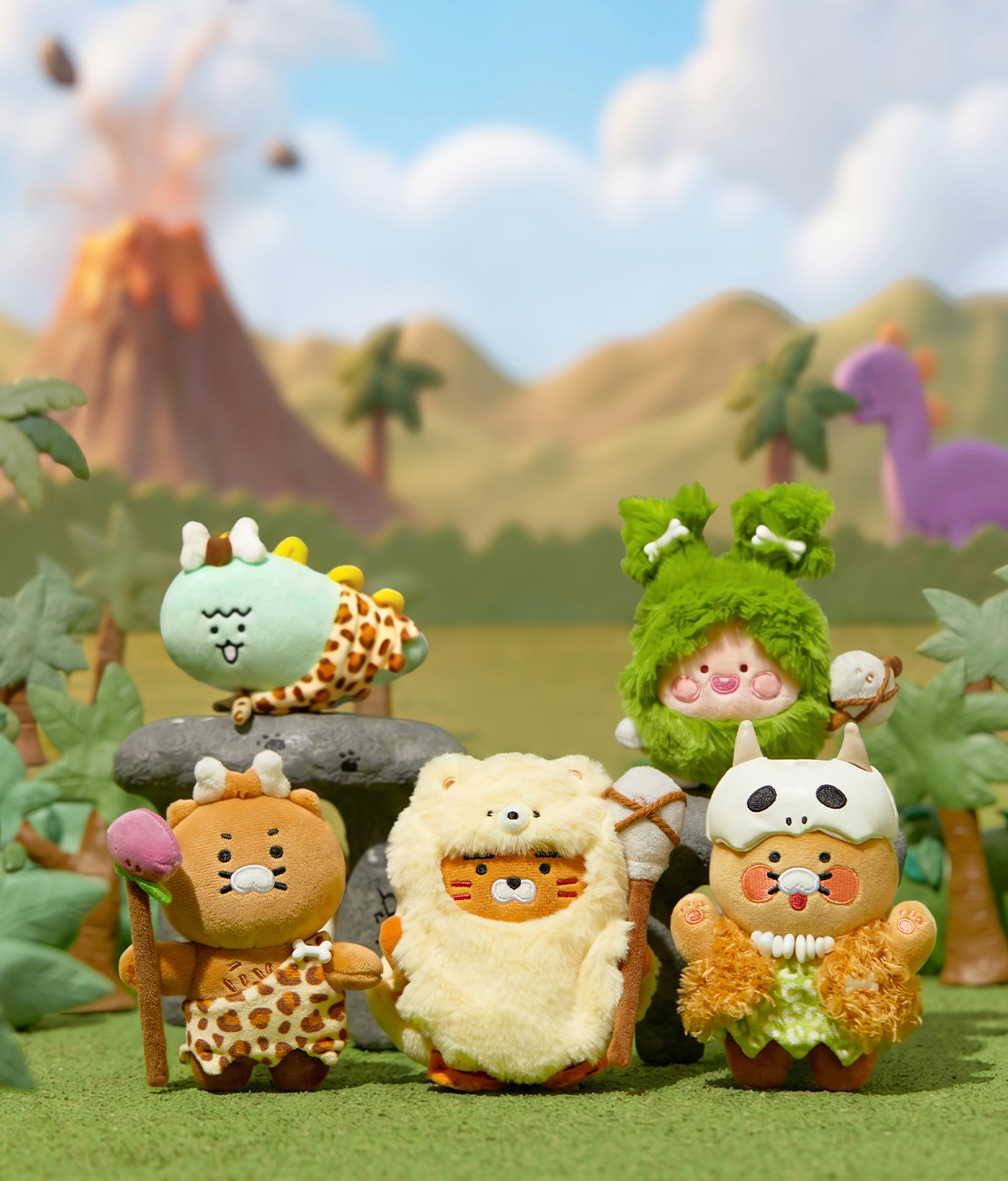 Kakao Friends Jordy Plush Keyring