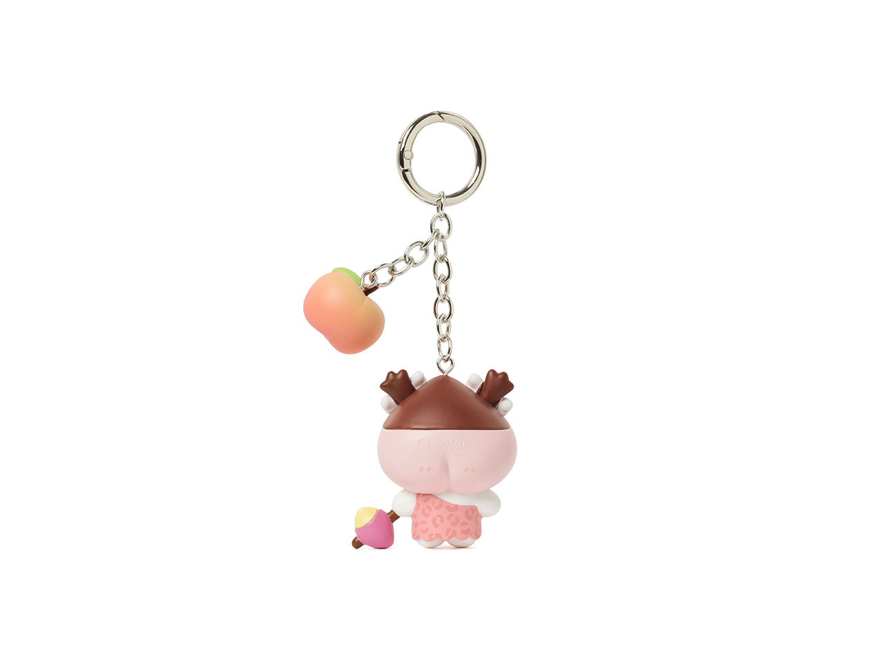 Kakao Friends Apeach Figure Keyring