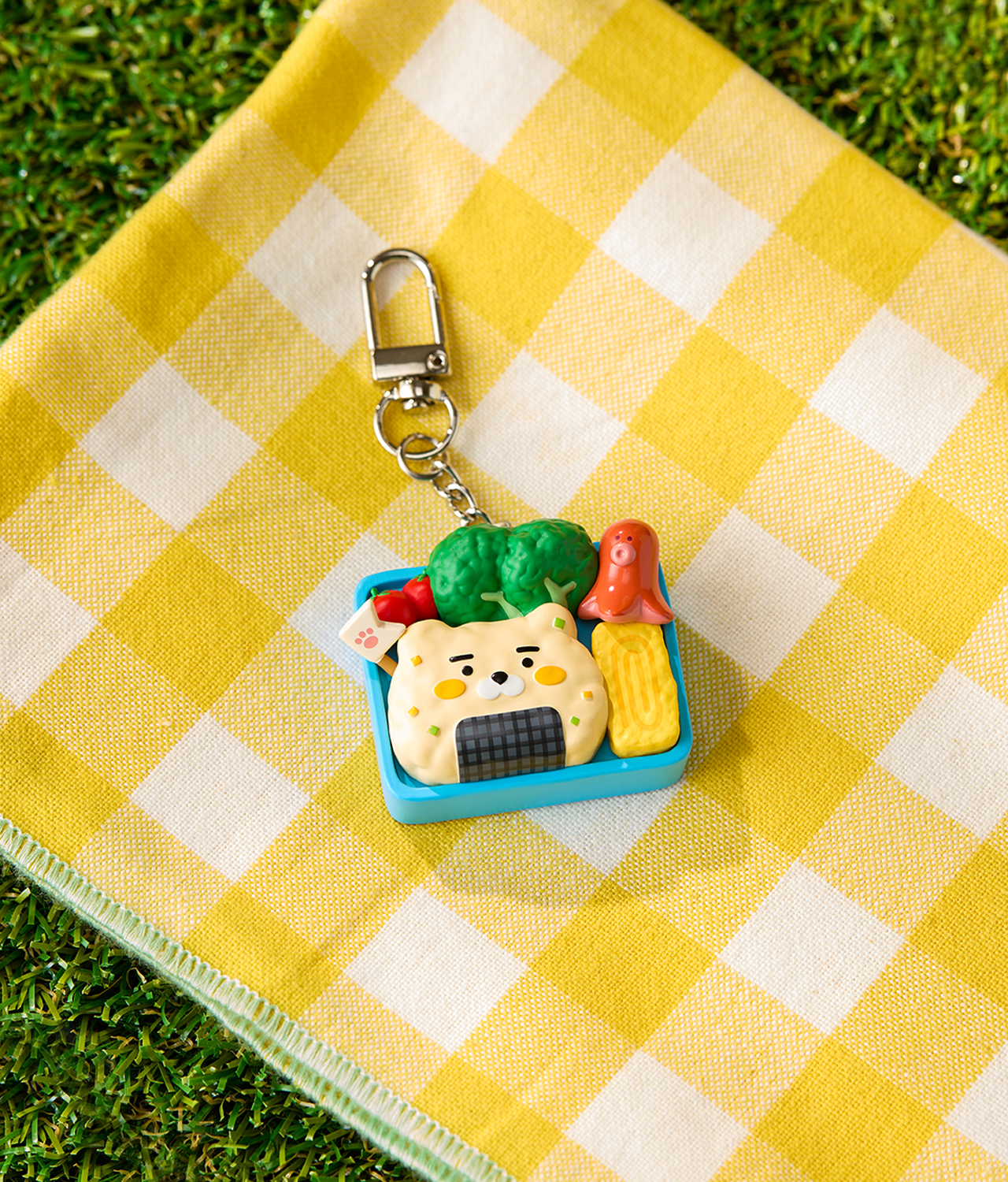 Kakao Friends Ryan Figure Keyring