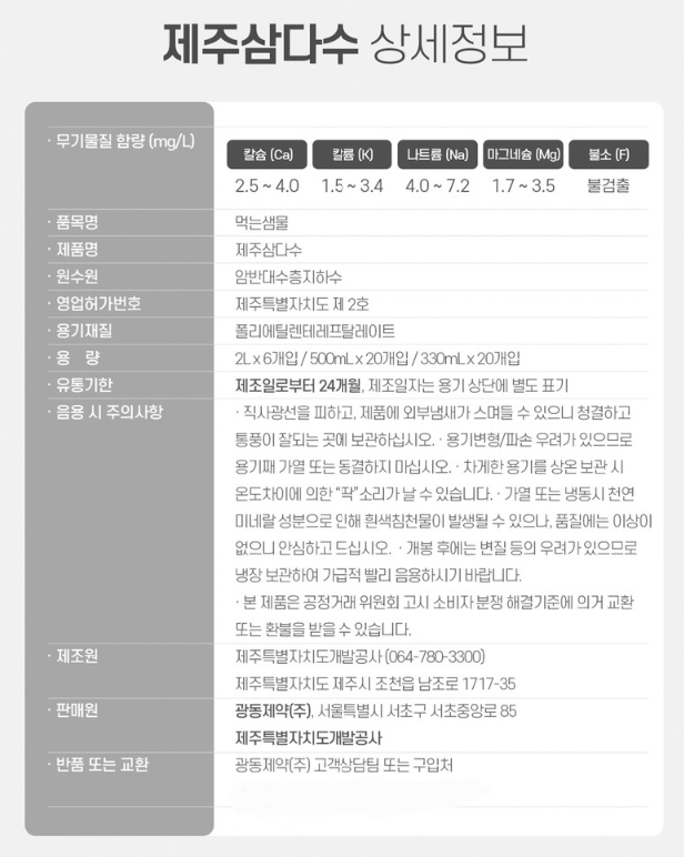 상품정보