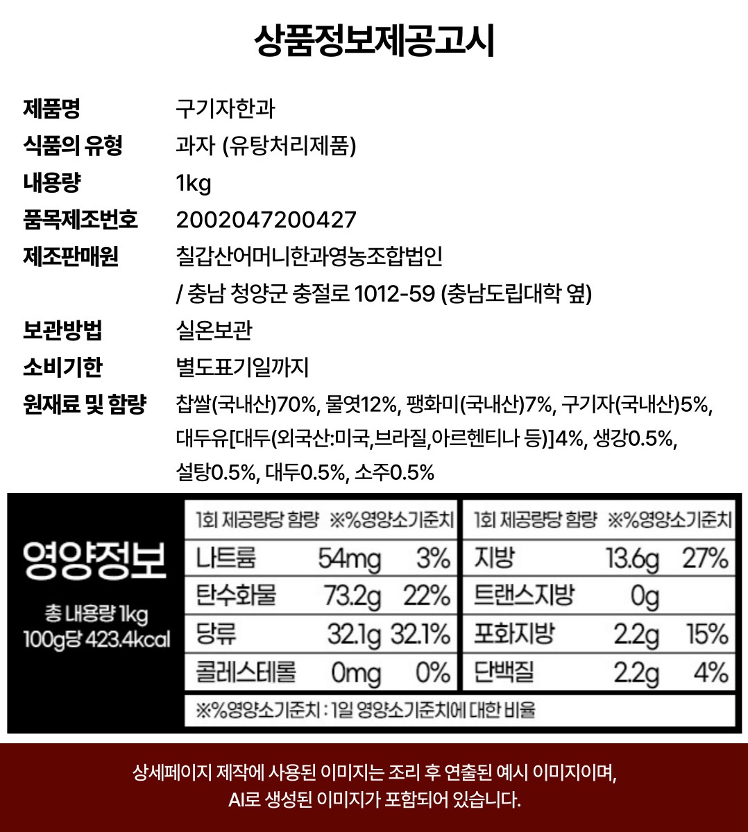 상품정보