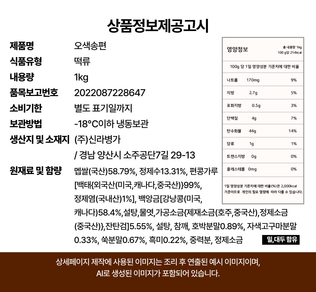 상품정보