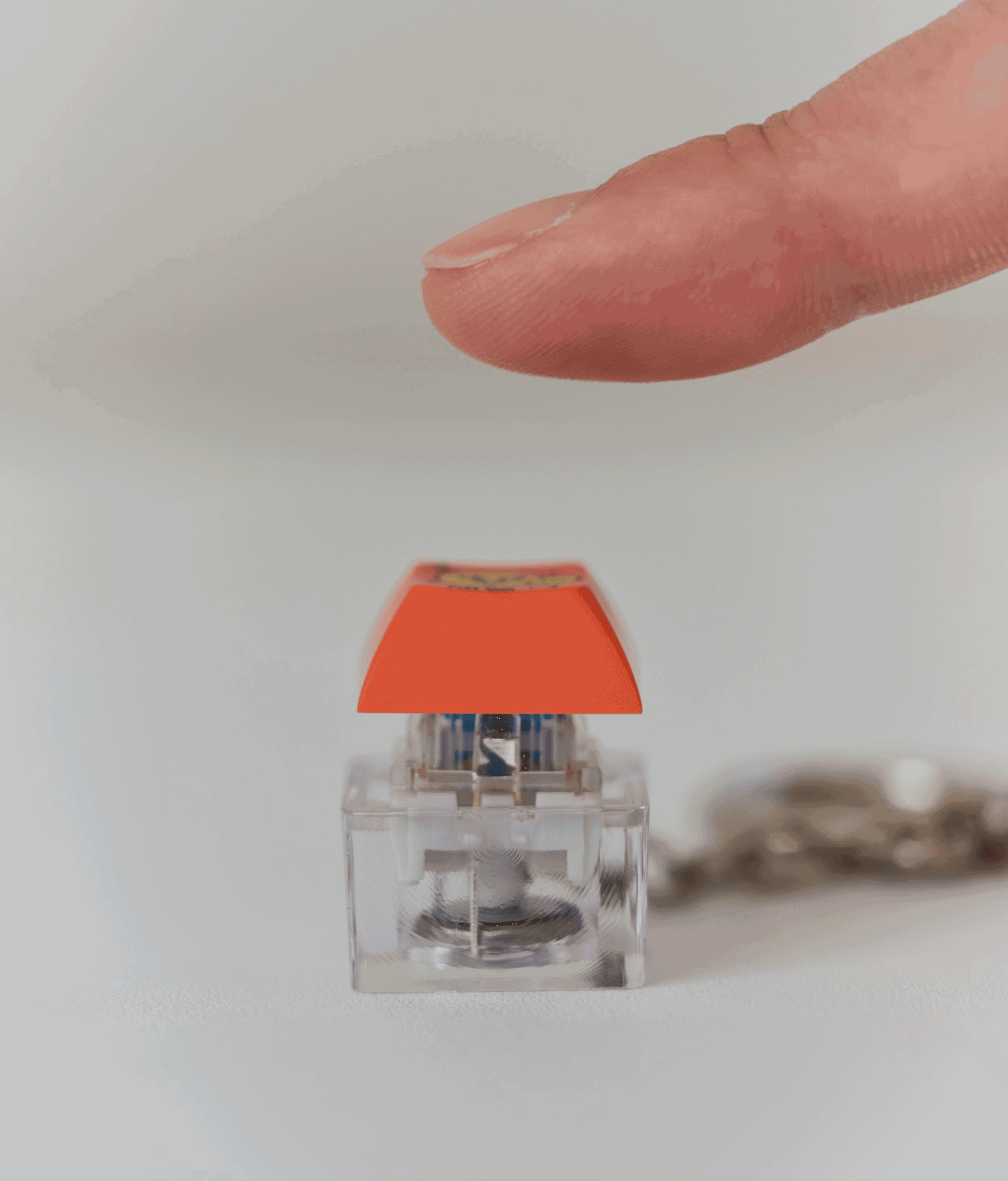 Porte-Clés Figurine LED Keycap Lampe Magique Richesse Chunsik - Kakao Friends
