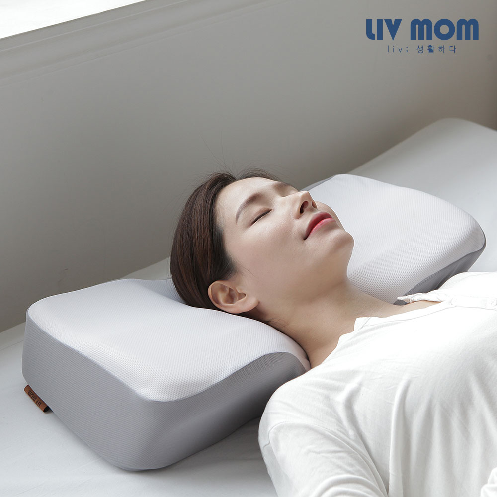리브맘 프리미엄 3D 메모리폼 국민 경추베개(속커버증정)