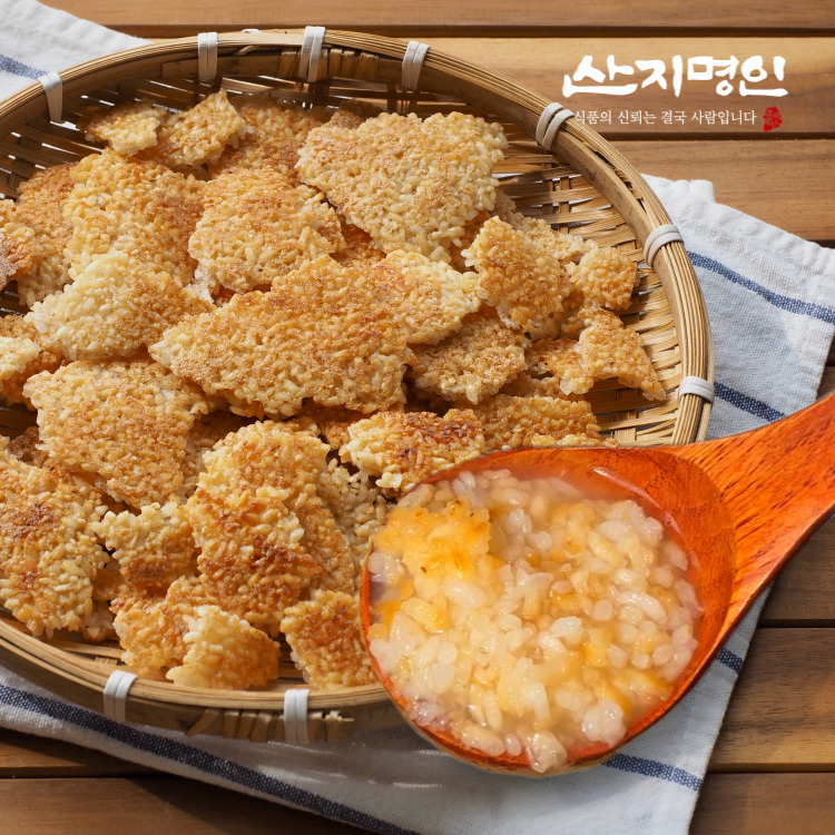 [산지명인] 국산쌀 솥뚜껑 누룽지 1kg + 1kg(총 2kg) 40인분 외 3종