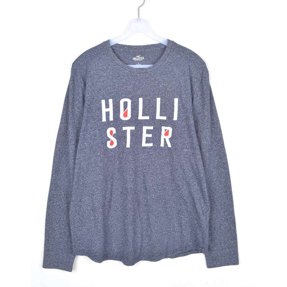 Hollister Co. LONG-SLEEVE RUCHED WAIST TOP - Long sleeved top