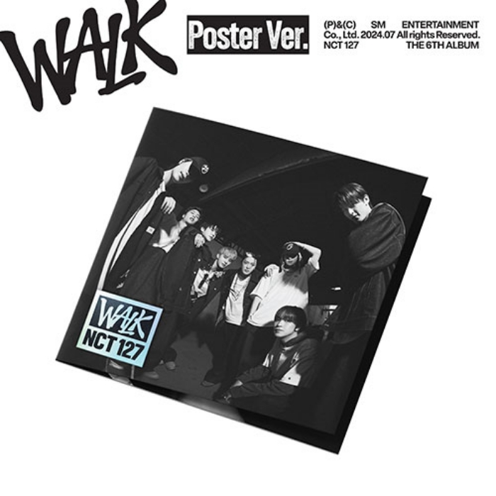 NCT 127（NCT 127) - 正規6集 [WALK] (Poster Ver.)