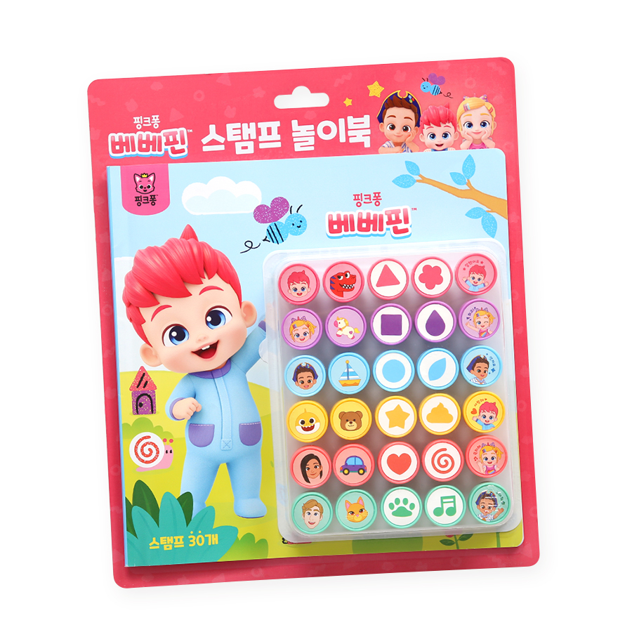 [핑크퐁] 베베핀 스탬프 놀이북