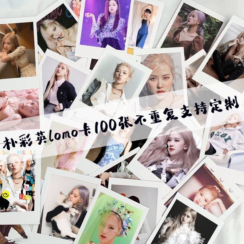 [海外]BLACKPINK blackpink ロゼ ポラロイドフォトカードポカグッズ