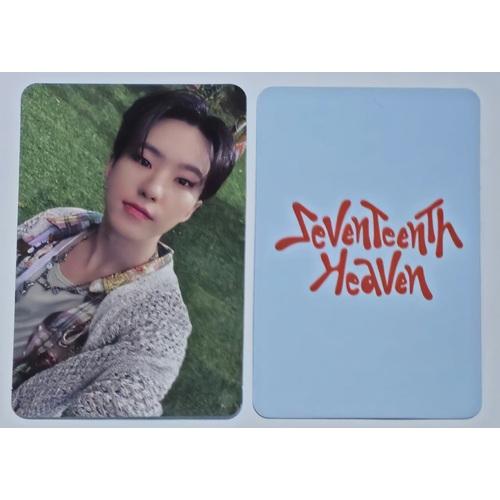 SEVENTEEN フォトカード HOSHI ホシ SEVENTEENTH HEAVENカラット SEVENTEEN ポカ