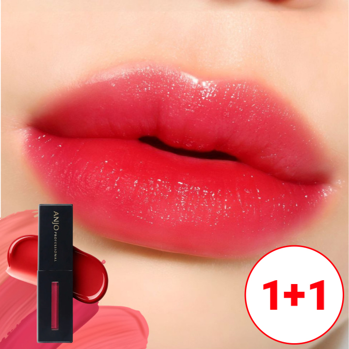 [앙쥬] 1+1 블랙타투 립틴트 글로우