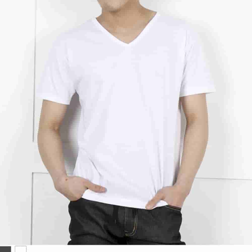 Vネック男衣料品 デイリールック綿Tシャツ基本半袖男性衣料品ショッピングモール男性ショッピングモール男性服ズラムリン
