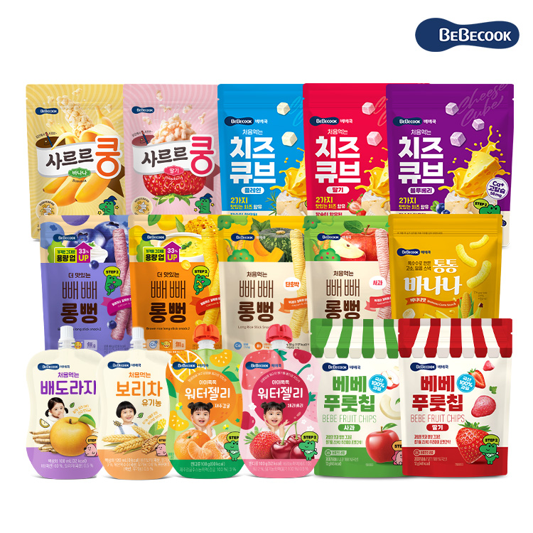[베베쿡] 처음먹는 배도라지&보리차 세트 외 인기 간식/음료 모음전