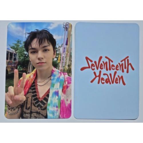 SEVENTEEN フォトカード VERNON バーノン SEVENTEENTH HEAVENカラット SEVENTEEN ポカ