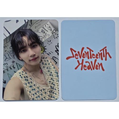 SEVENTEEN フォトカード JEONGHAN ジョンハン SEVENTEENTH HEAVENカラット SEVENTEEN ポカ