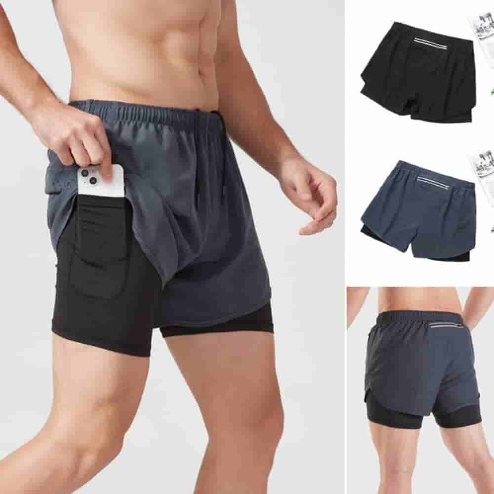 ランニングパンツ ショートパンツ ランニングショーツスポーツ レギンス 一体型ランニングパンツメンズランニングパンツ男性ランニングパンツ