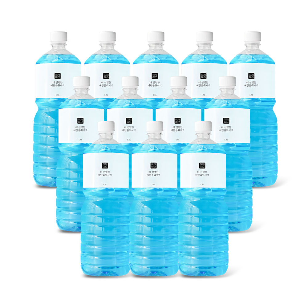 캉가루 에탄올 워셔액 1800ml x10개입 / 자동차 워셔액/유리 세정/윈도 워셔 | 톡딜