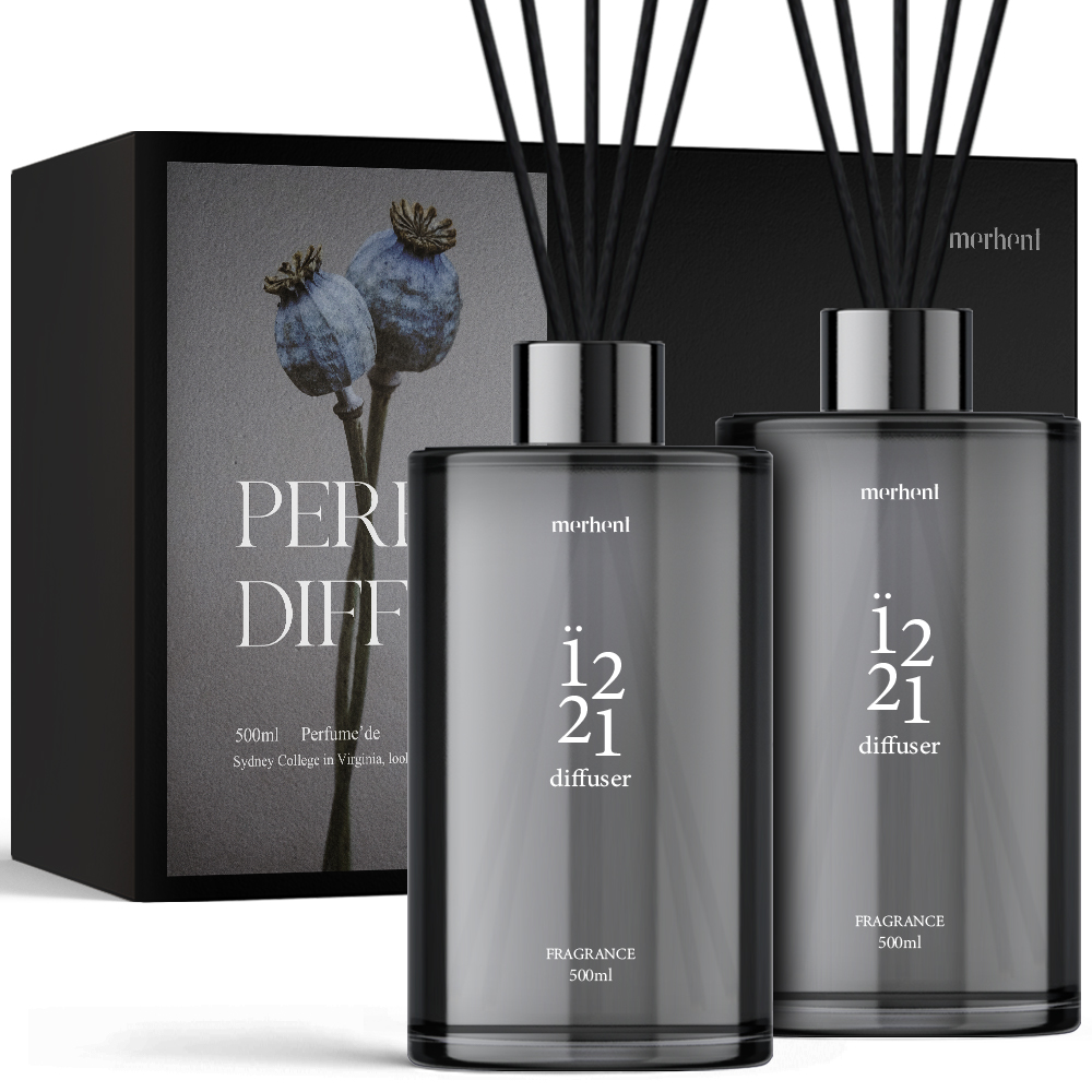 1+1 메르헨트 퍼퓸 드 대용량 디퓨저 500ml 방향제 고급 명품 백화점 사무실 실내 화장실