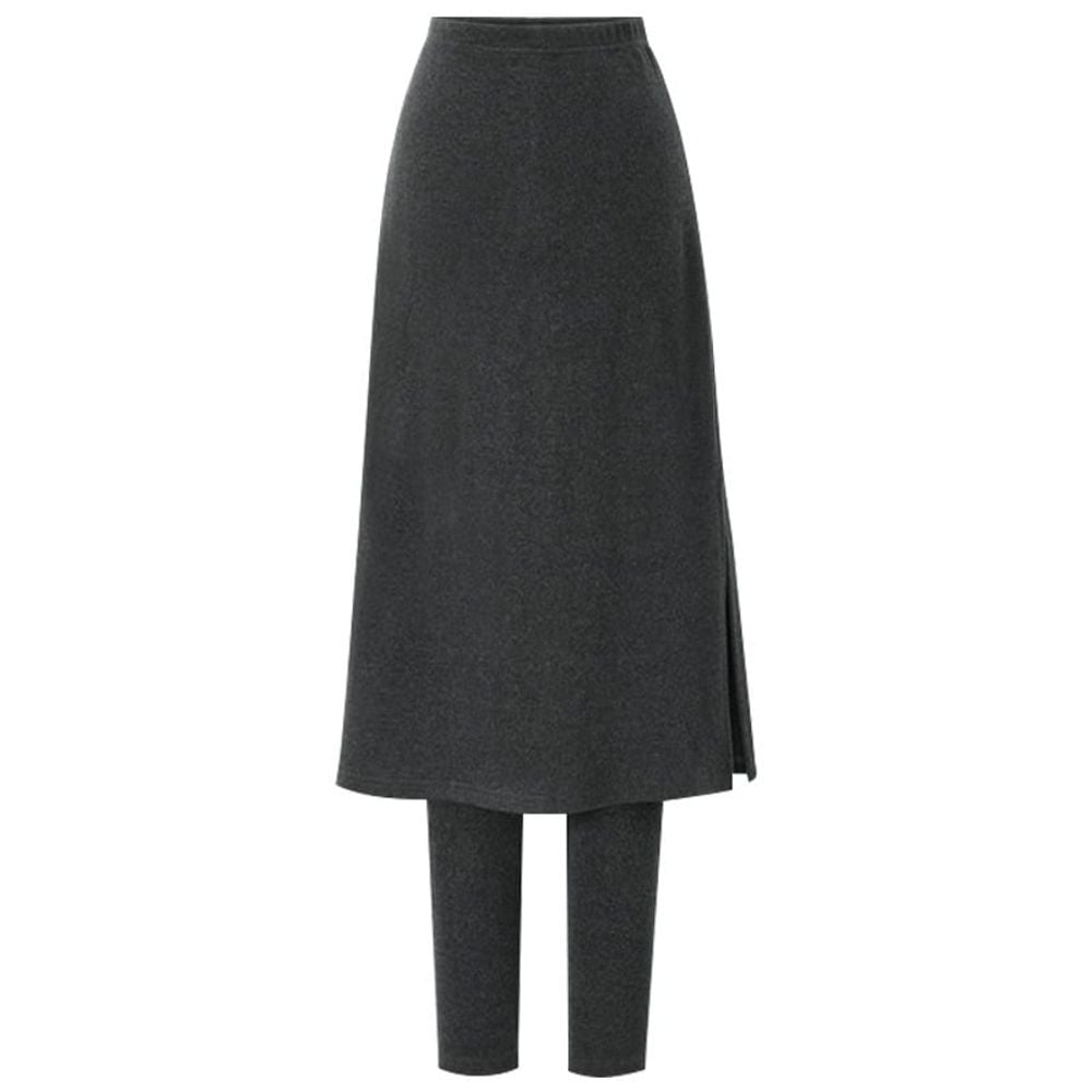 [トレニカル]スカートパンツ ストッキング・タイツ 女性 衣料品 スカートレギンス秋冬服ロングスカート